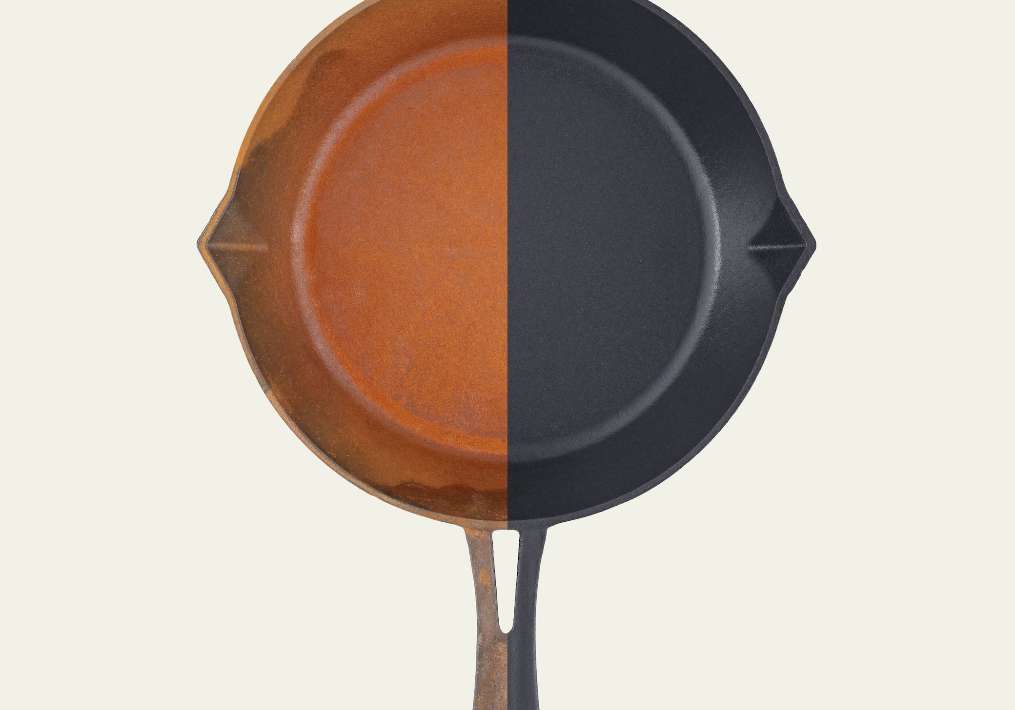 Proč naše litinové nádobí nerezaví?