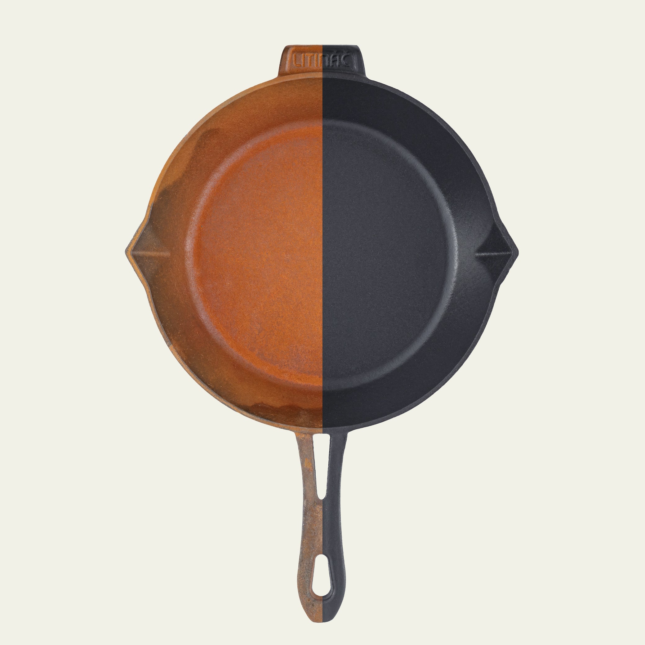 Proč naše litinové nádobí nerezaví?