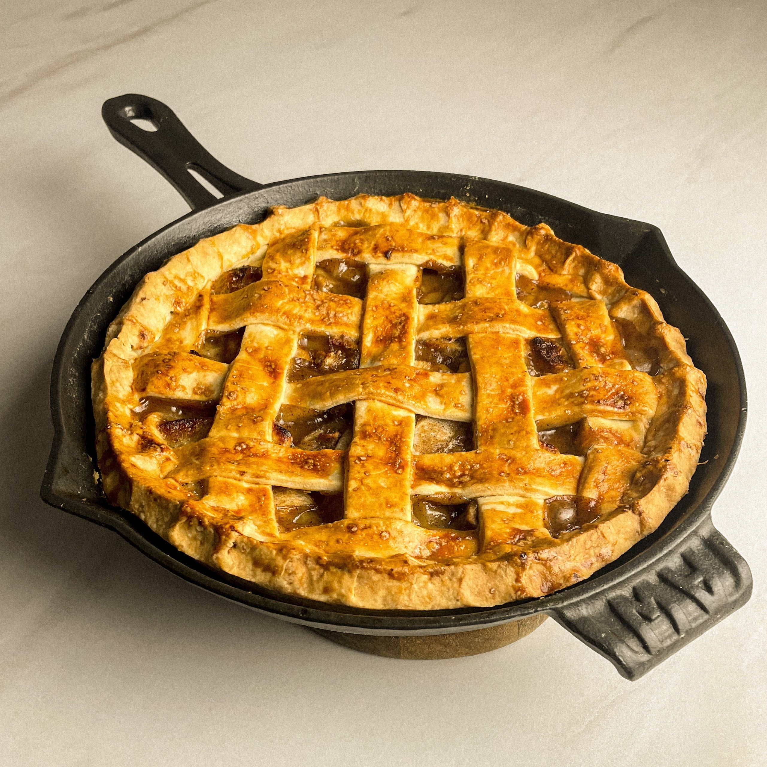 Pečený jablečný koláč