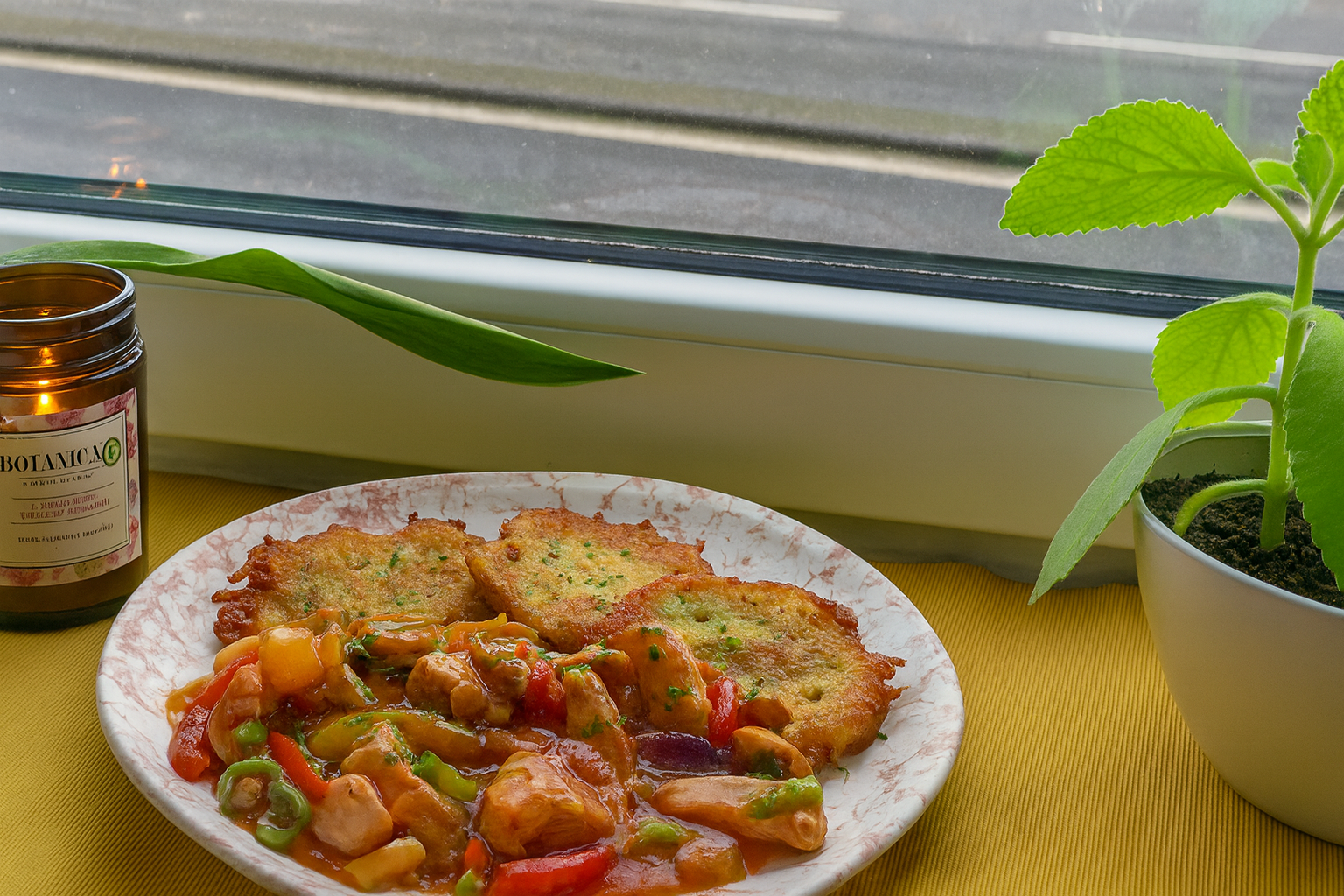 kuřecí řezanka - jednoduchá večeře do 30 minut na tenkostěnné litinové pánvi huuust