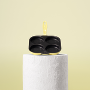 Vysoce kvalitní pánev na lívance z litiny se smaltovaným povrchem, 4 pozicemi. Vhodná pro dokonalé lívance. Barva: pastelově žlutá.