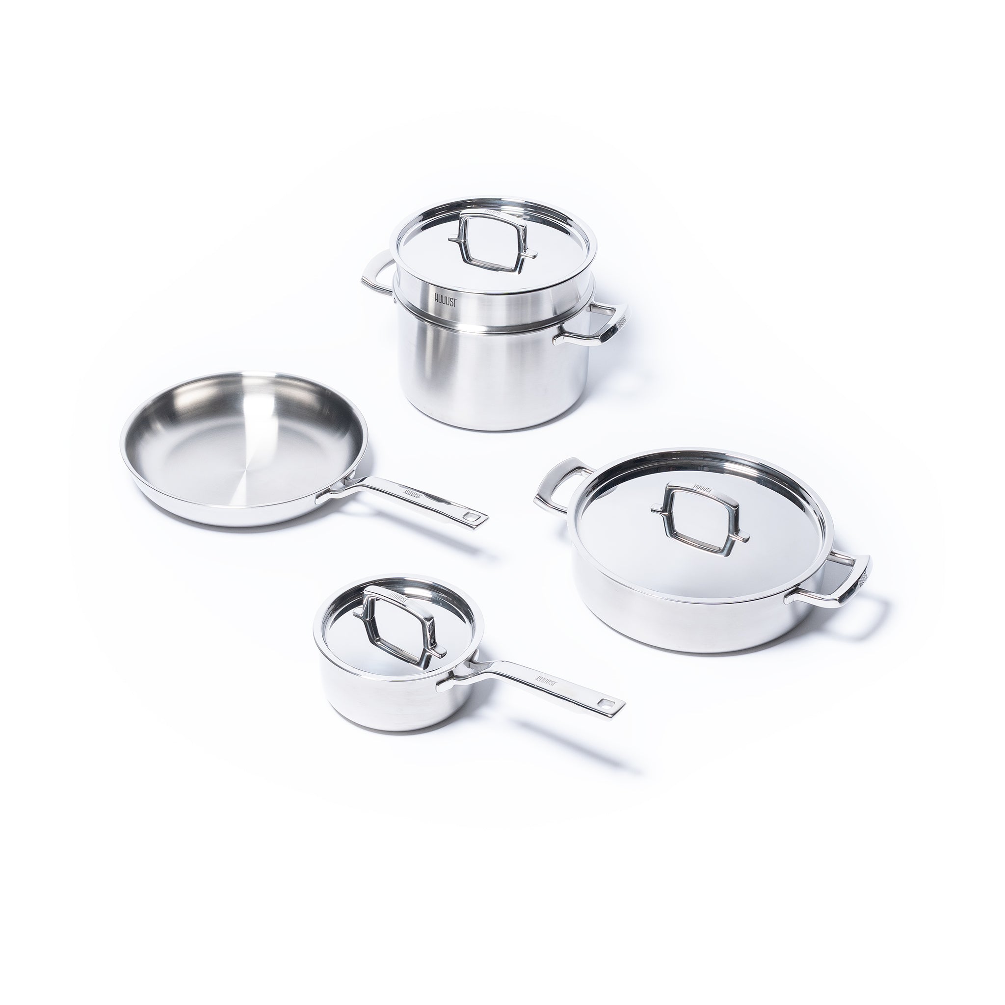 Vicevrstve nerezove panve a hrnce pro zdrave vareni