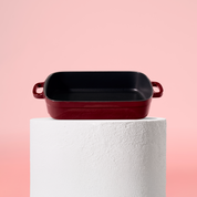 Чугунена тава с емайлирано покритие