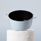 Чугунен съд за готвене с емайлирано покритие