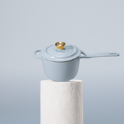 Емайлирана чугунена тенджера