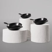 Чугунени тигани Trio – комплект от 3