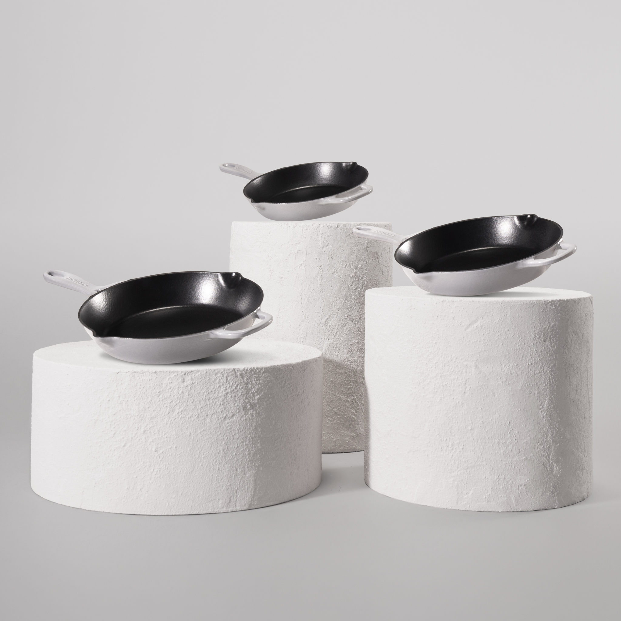 Чугунени тигани Trio – комплект от 3