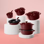 Комплект от 6 чугунени съда